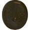 Ekena Millwork Madrid Ceiling Medallion, Hand-Painted Green Gold, 24 3/4"W x 12 1/2"H x 1 3/4"P CM24X12MAGGS - alternate 2
